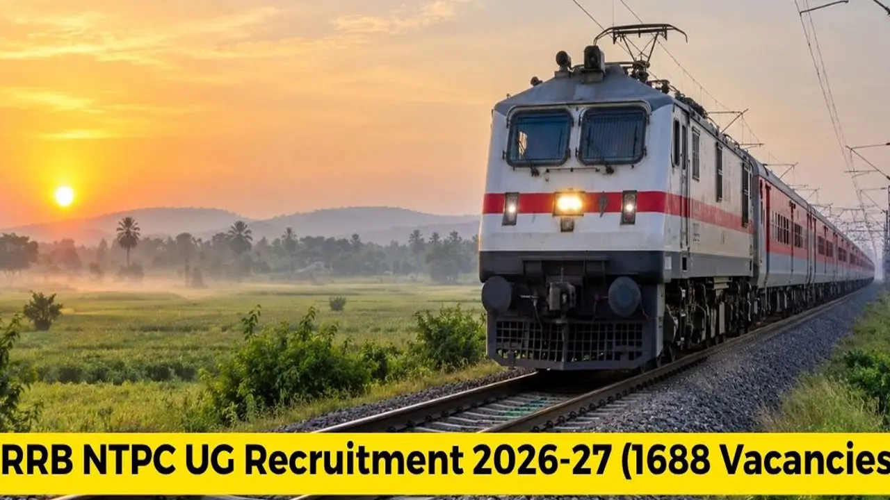 RRB NTPC UG Recruitment: പ്ലസ് ടു കഴിഞ്ഞവർക്ക് റെയിൽവെയിൽ അവസരം; ഒഴിവുകൾ 1688
