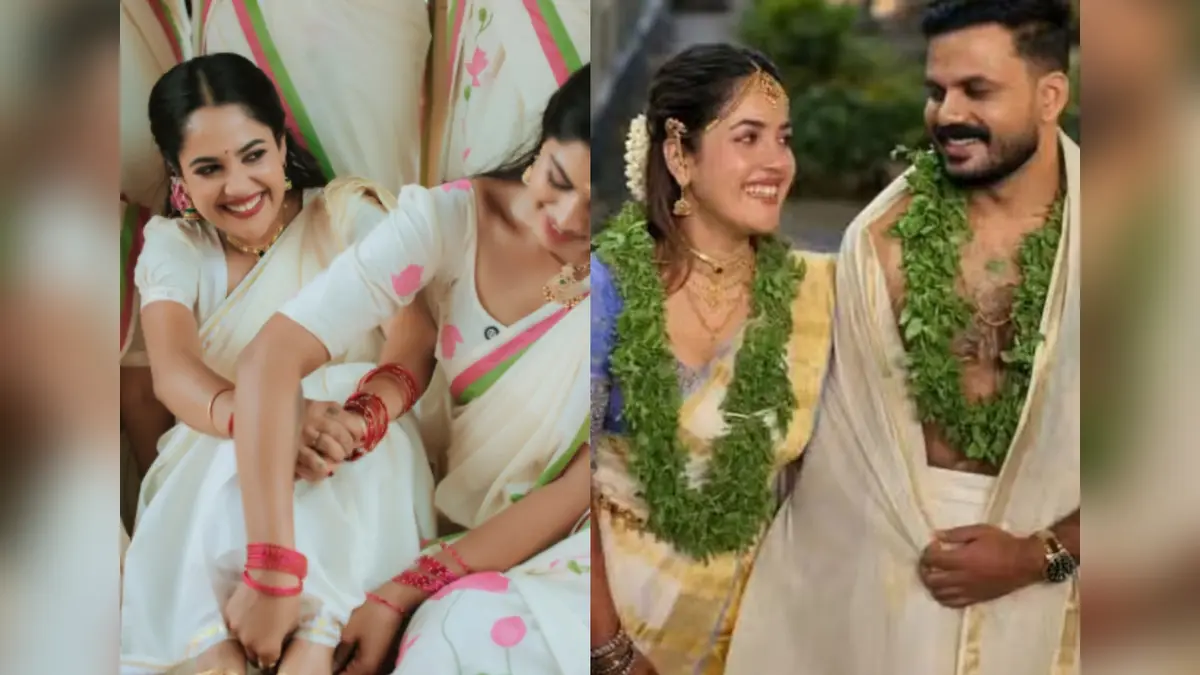 Amritha Nair Marriage: സസ്പെൻസിന് വിരാമം, വീടും കാറും സ്വന്തമാക്കിയതിന് പിന്നാലെ വിവാഹിതയായി അമൃത നായർ