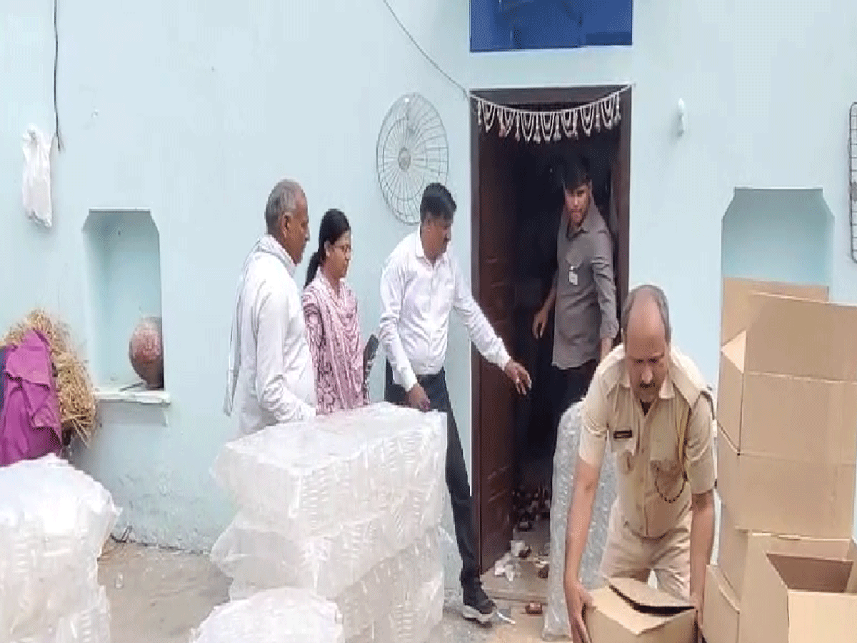 Alwar News: Fake liquor factory busted, one arrested