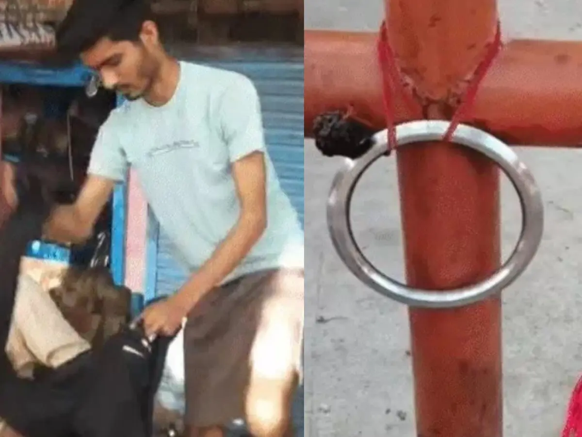 जेल-प्रहरी भर्ती परीक्षा में स्टूडेंट की पेंट से लेकर रुद्राक्ष तक निकलवाए