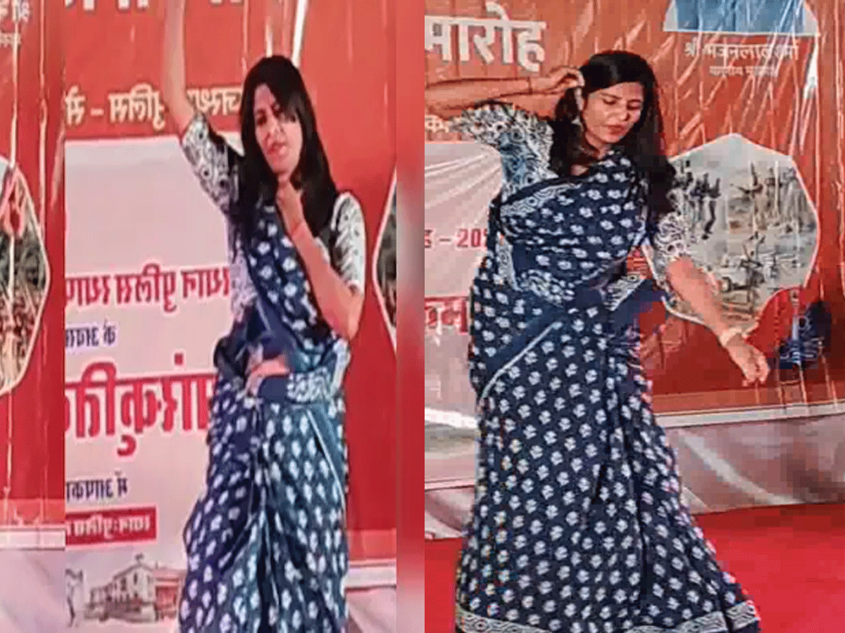 सवाई माधोपुर: स्टेज पर झूम के नाची महिला थानाधिकारी, वीडियो वायरल सवाई माधोपुर: स्टेज पर झूम के नाची महिला थानाधिकारी, वीडियो वायरल