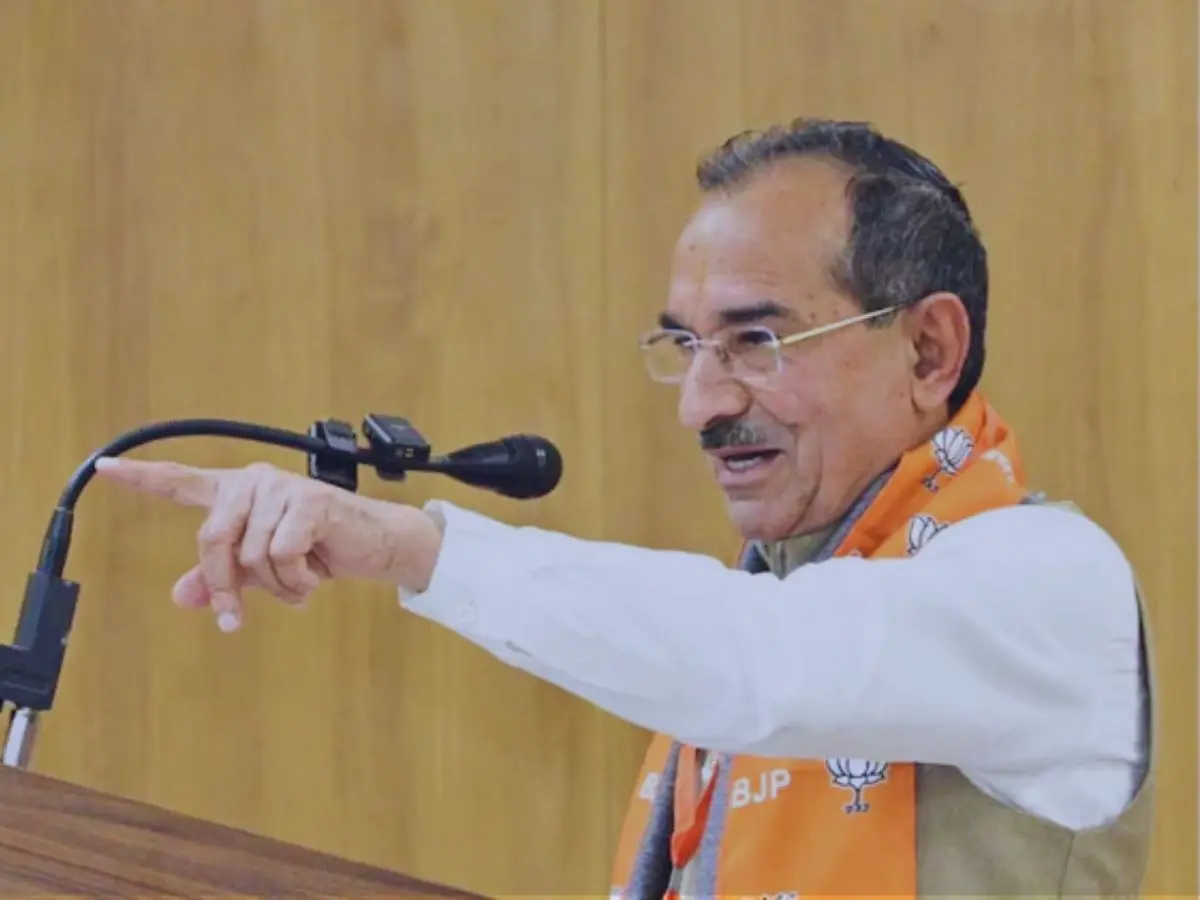 BJP प्रदेश अध्यक्ष का कांग्रेस पर पलटवार, बोले- भारत माता की जय बोलने पर...