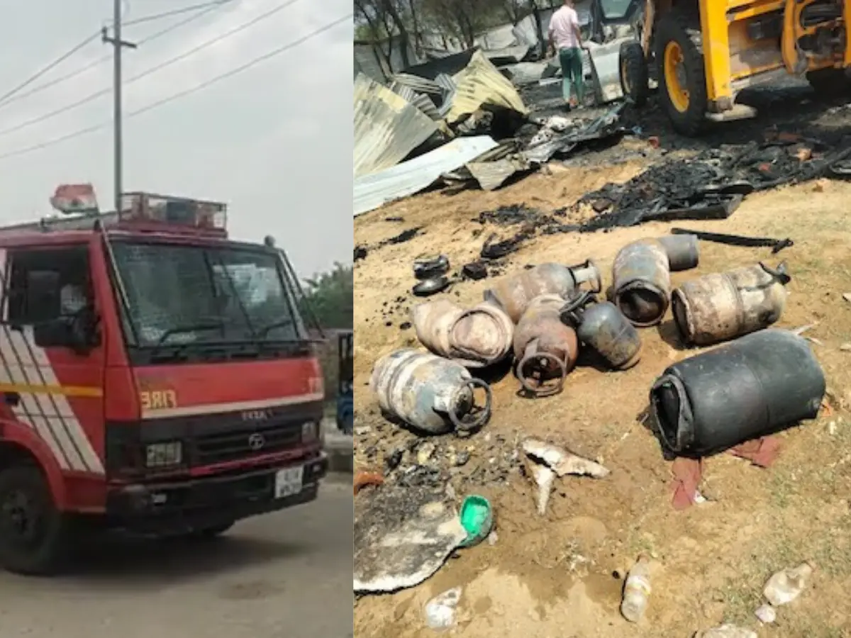 Bhilwara Blast: भीलवाड़ा गैस सिलेंडर में भयंकर ब्लास्ट, बुरी तरह झुलसी महिला, मासूम बच्ची... Bhilwara Blast: भीलवाड़ा गैस सिलेंडर में भयंकर ब्लास्ट, बुरी तरह झुलसी महिला, मासूम बच्ची...