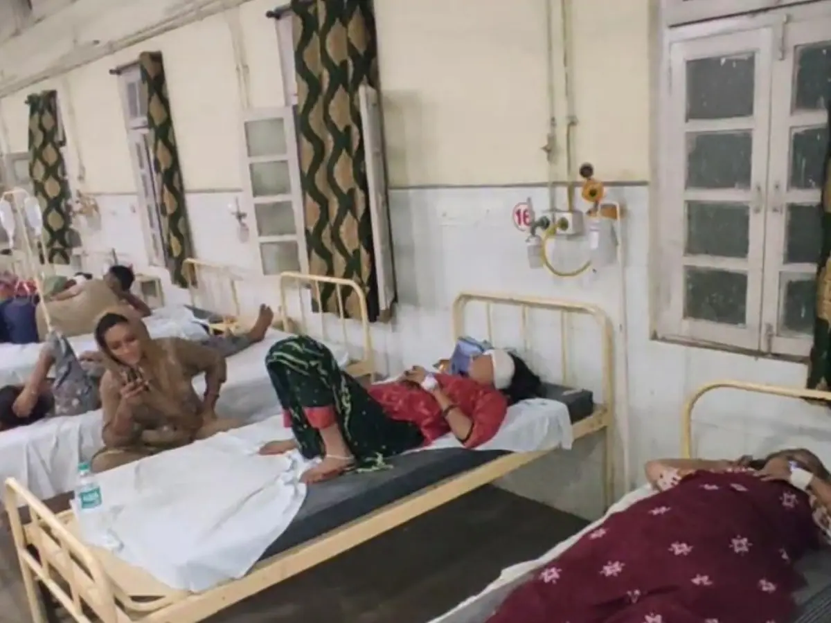ब्यावर में दुर्घटनाग्रस्त हुई जायरीनों से भरी बस, 30 से अधिक सवारियां हुई घायल