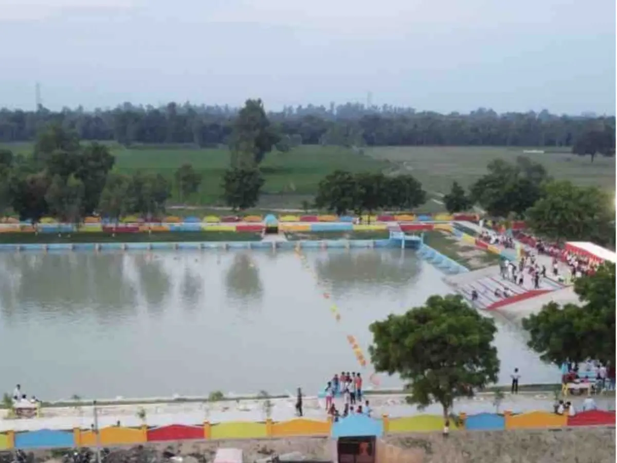 वंदे गंगा जल संरक्षण जन अभियान का आगाज,अमृत सरोवर बनाड में जिलास्तरीय समारोह