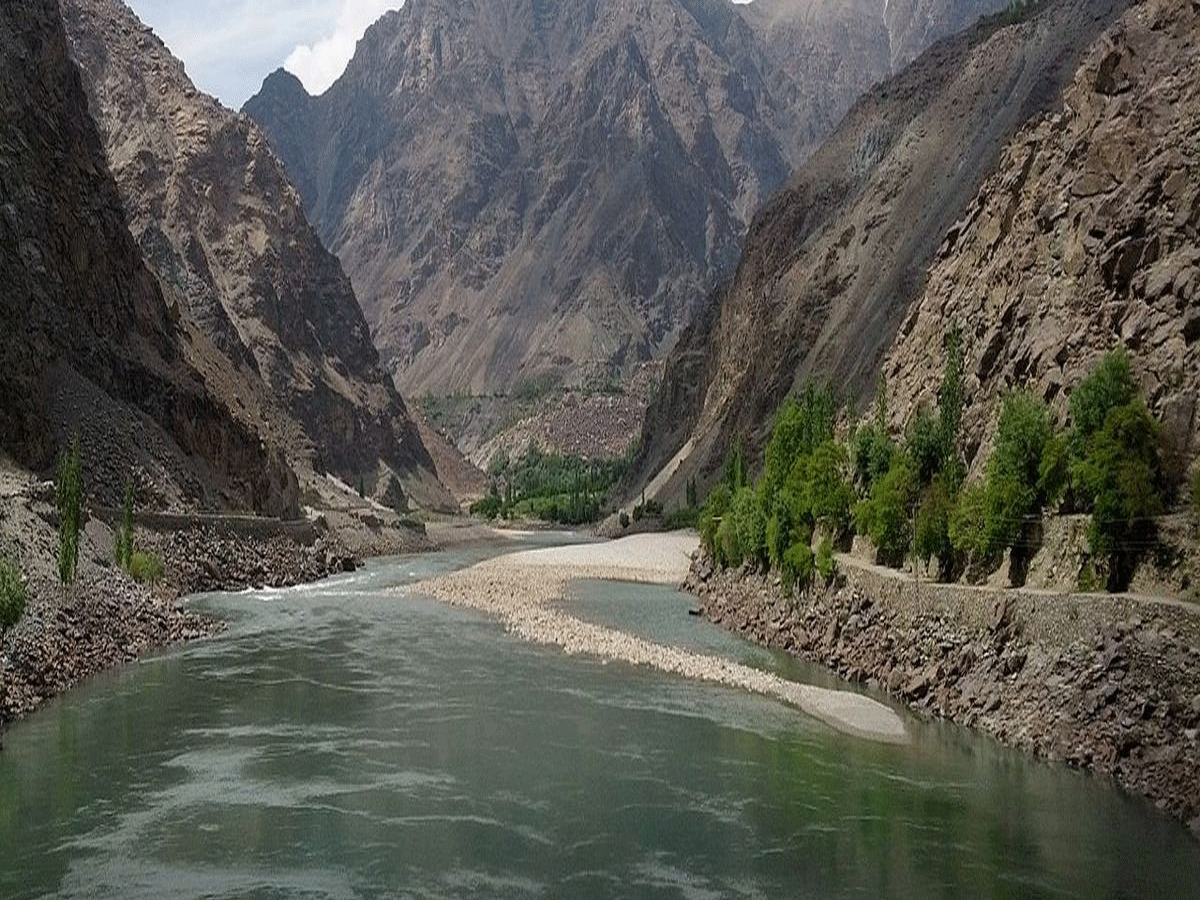 Indus river water