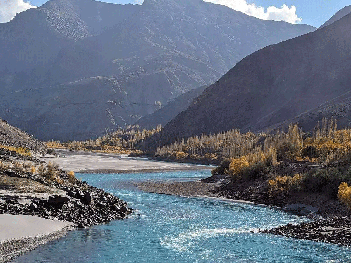 Indus river water