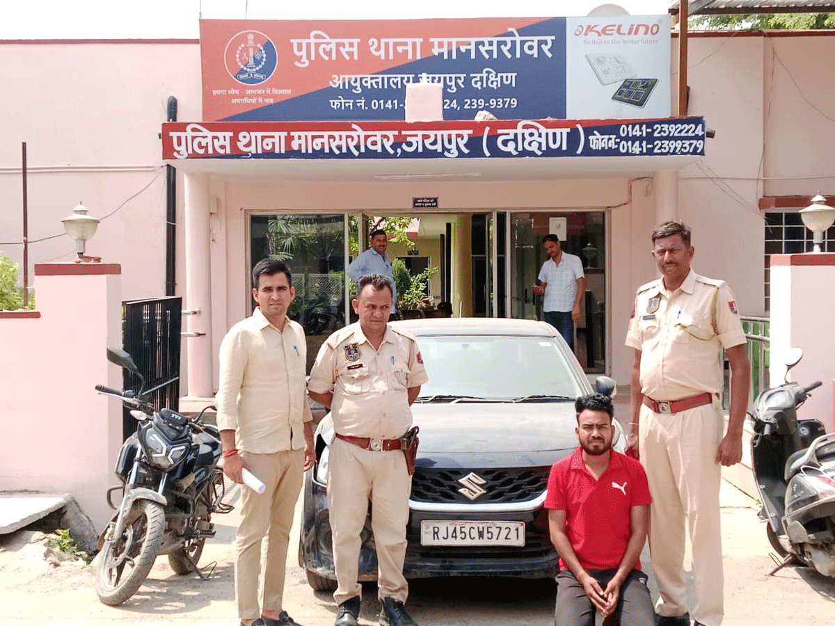 Jaipur News: आंखों पर पट्टी बांध दो दोस्तों को किया किडनैप, पकड़ा गया 1 बदमाश