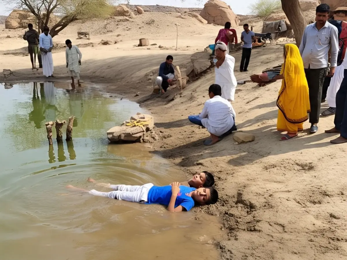 गर्मी की छुट्टी बच्चों के लिए बना काल, पानी में डूबने से दो मासूम की दर्दनाक मौत
