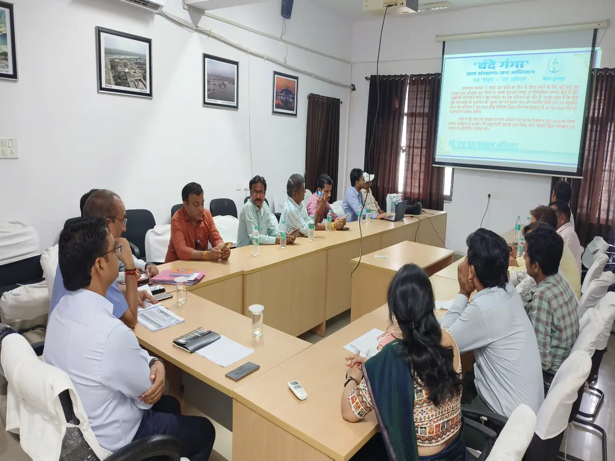 Dungarpur News: वंदे गंगा जल संरक्षण जन अभियान, कलेक्टर ने की मीडिया के साथ टेबल मीट