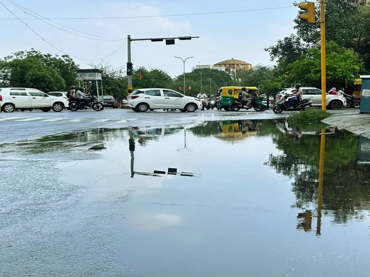 जोधपुर में गरज के साथ बारिश