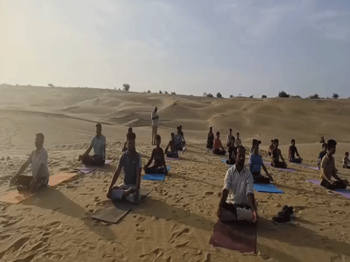 जैसलमेर के गांव में योग दिवस पर होगा कार्यक्रम, पहुंच सकतें हैं CM भजनलाल शर्मा