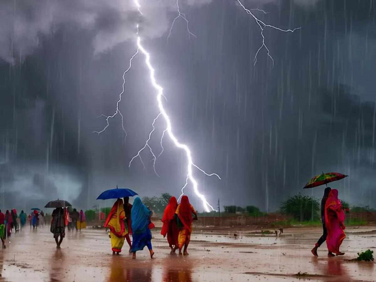 राजस्थान में मानसून का रौद्र रूप