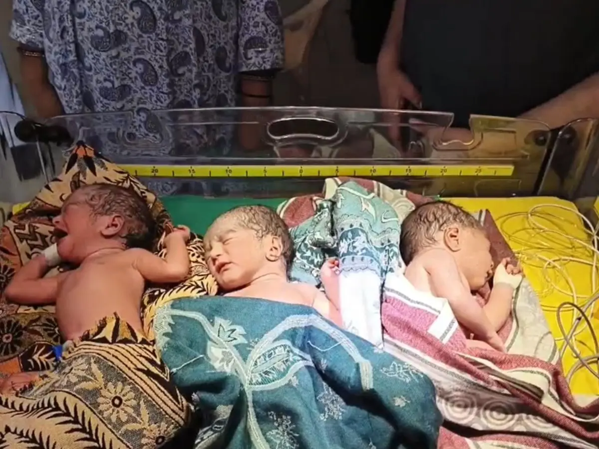 नीमकाथाना में महिला ने तीन बच्चों को एक साथ दिया जन्म, पहले से ही हैं चार बेटियां