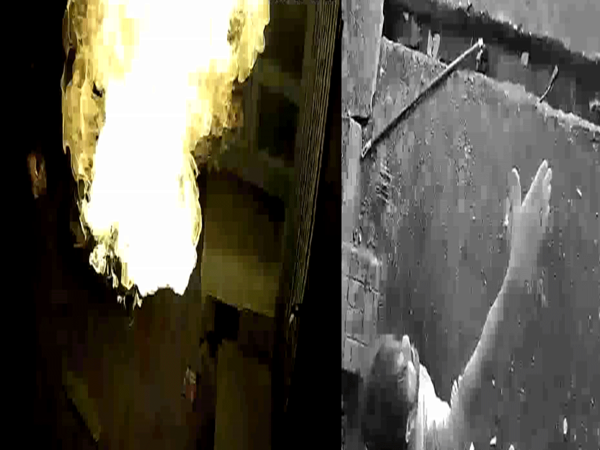 Kota: अचानक रसोई में लगी आग, युवक ने सिलेंडर को बाहर फेंका