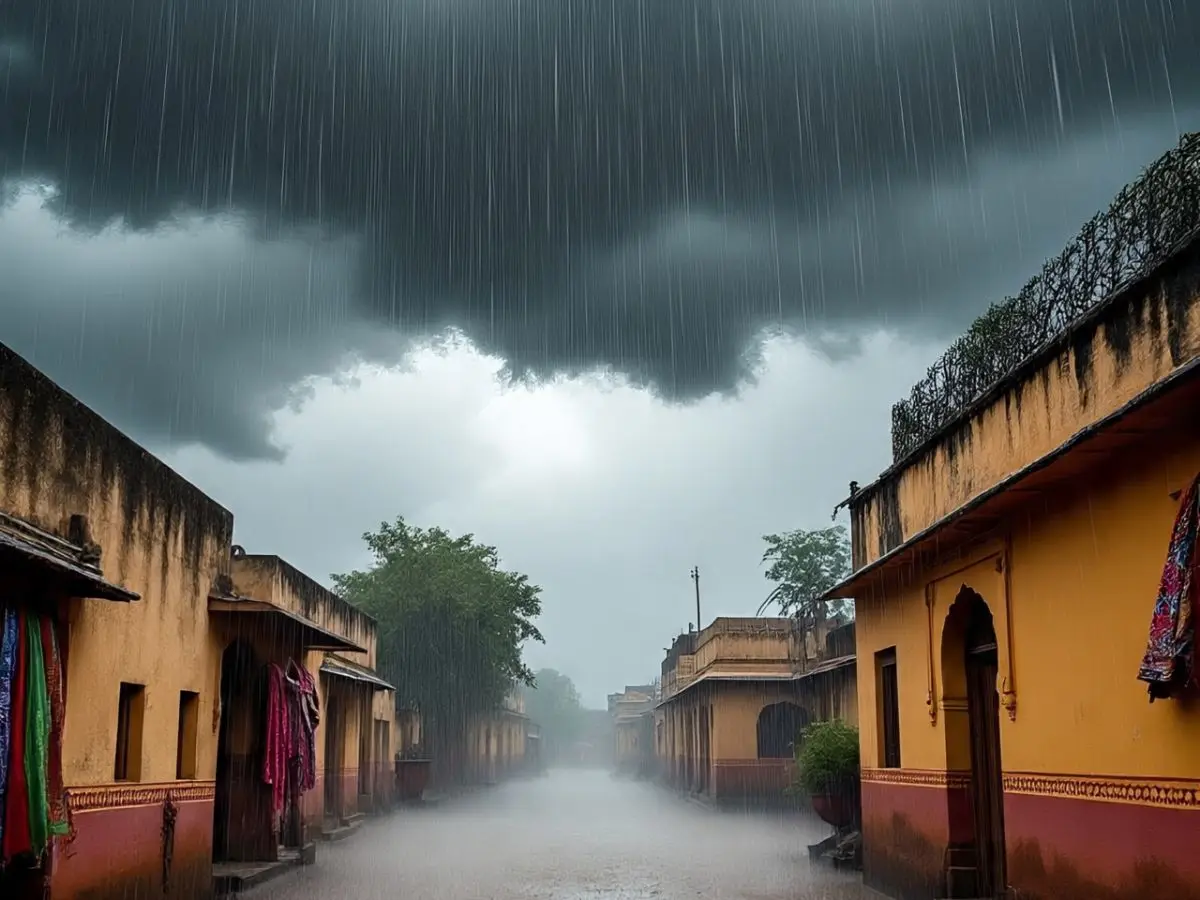 राजस्थान में मानसून ने मचाया कहर! इन 12 जिलों में भारी बारिश का अलर्ट