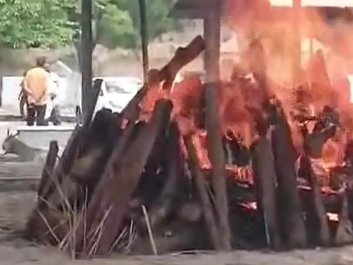Alwar News: एक साथ हुआ हिट एंड रन का शिकार हुए पति-पत्नी का अंतिम संस्कार, रो पड़े देखने वाले Alwar News: एक साथ हुआ हिट एंड रन का शिकार हुए पति-पत्नी का अंतिम संस्कार, रो पड़े देखने वाले