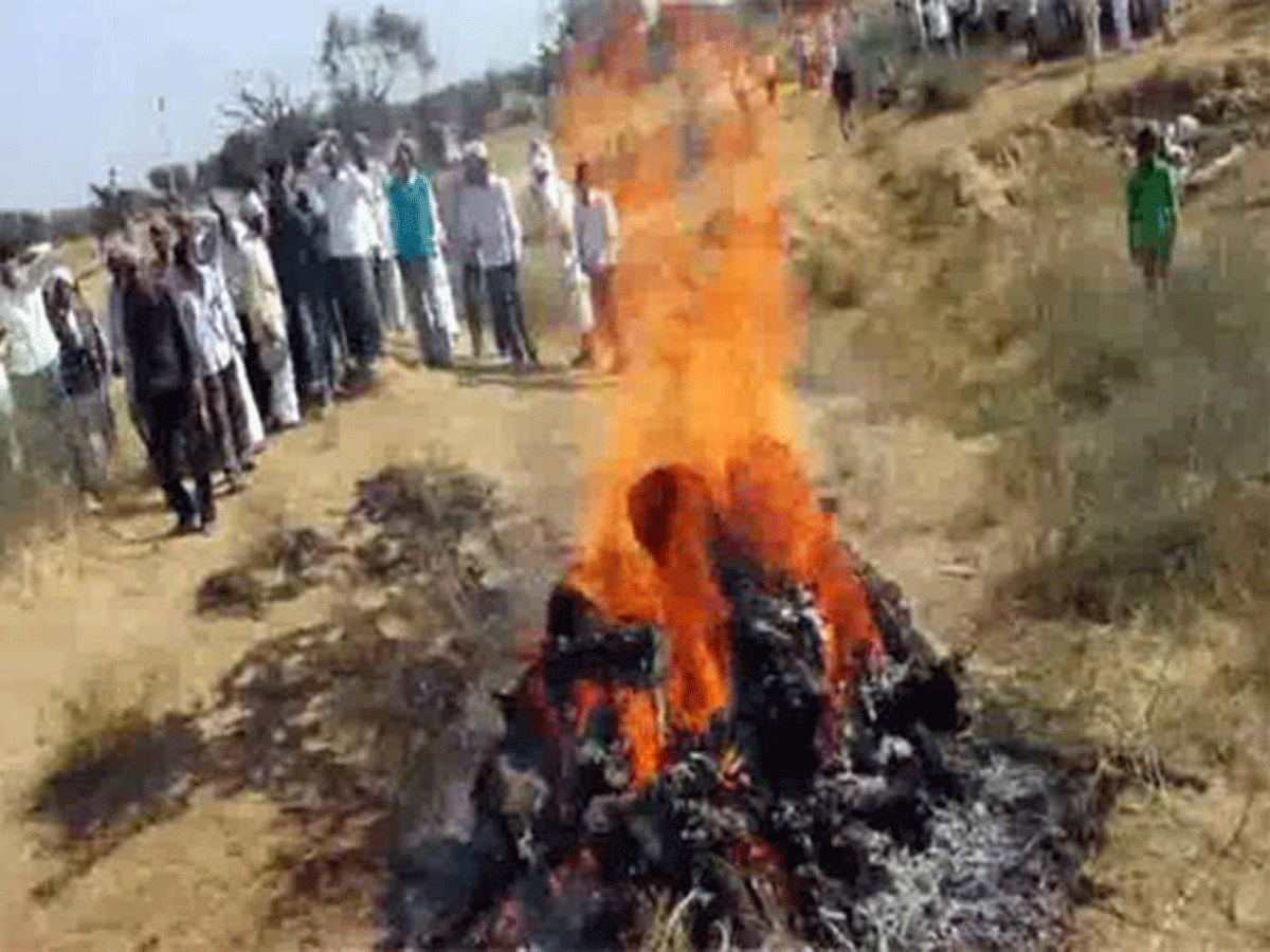 Bansur Rajasthan Bansur|अंतिम संस्कार के दौरान चिता में हुआ जोरदार धमाका, 6 लोग बुरी तरह ...