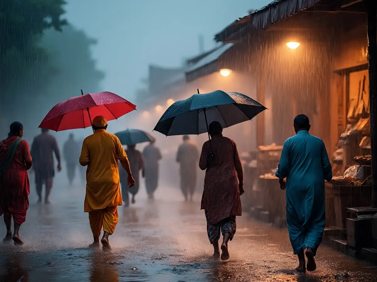 8 जिलों में भारी बारिश का ऑरेंज अलर्ट