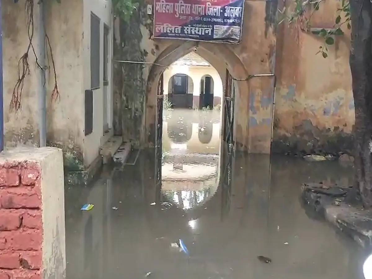 Alwar Rain news