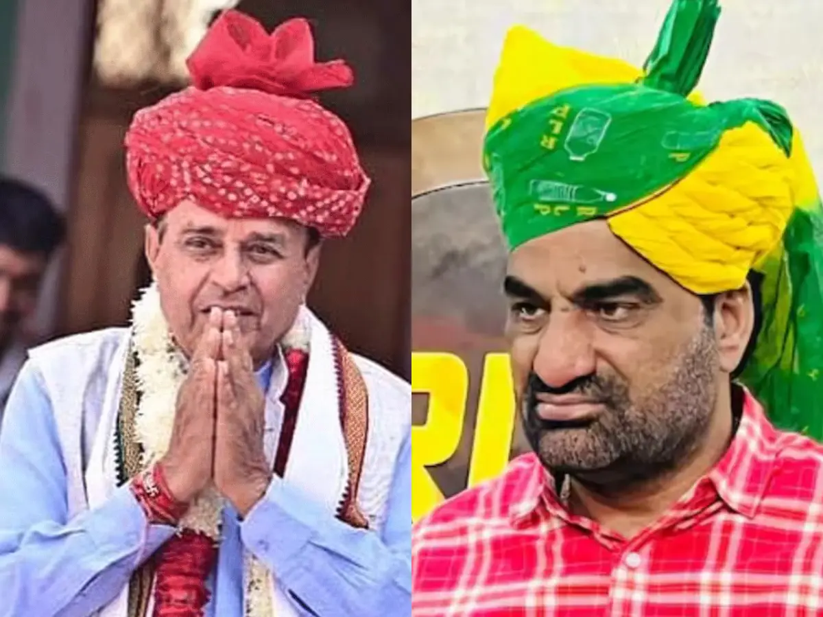 Rajasthan News: हनुमान बेनीवाल के नोटिस पर जोगाराम पटेल का करारा जवाब, कानून के आगे... Rajasthan News: हनुमान बेनीवाल के नोटिस पर जोगाराम पटेल का करारा जवाब, कानून के आगे...