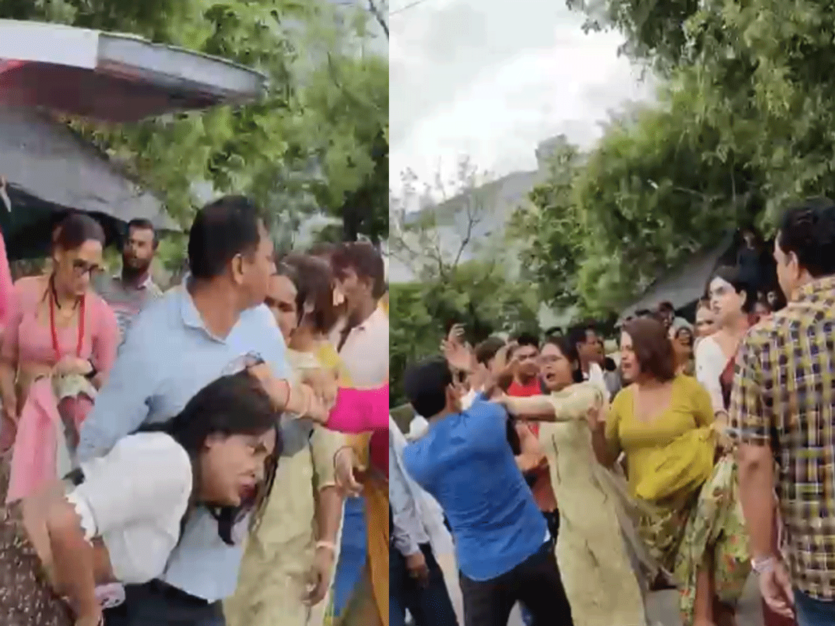 कोटा में 2 किन्नरों की लड़ाई में थाने के बाहर कुटाई, एक बोली दूसरी ने अपना लिया इस्लाम