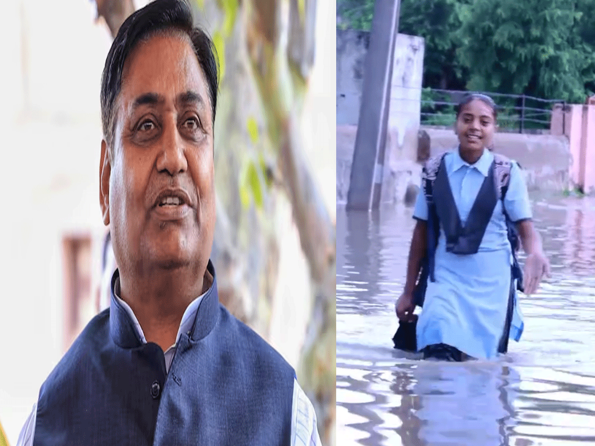 Sikar News : डोटासरा के विधानसभा इलाके में पानी में 'बोले मोरिये'