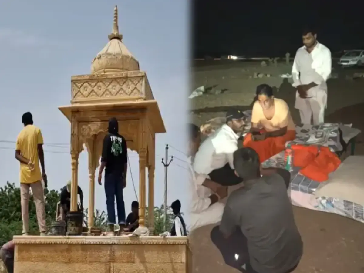 Jaisalmer Chhatri Controversy: बासनपीर छतरियां मामला आज 23 गिरफ्तारी, भारी पुलिस तैनात और गिरफ्तारी संभव