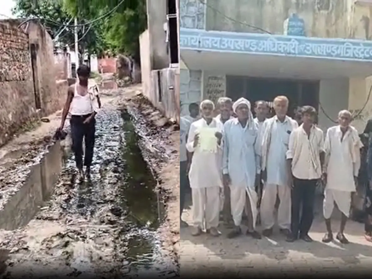 कांकरोली में रास्ते पर अतिक्रमण व गंदगी से ग्रामीण परेशान, SDM को सौंपा ज्ञापन