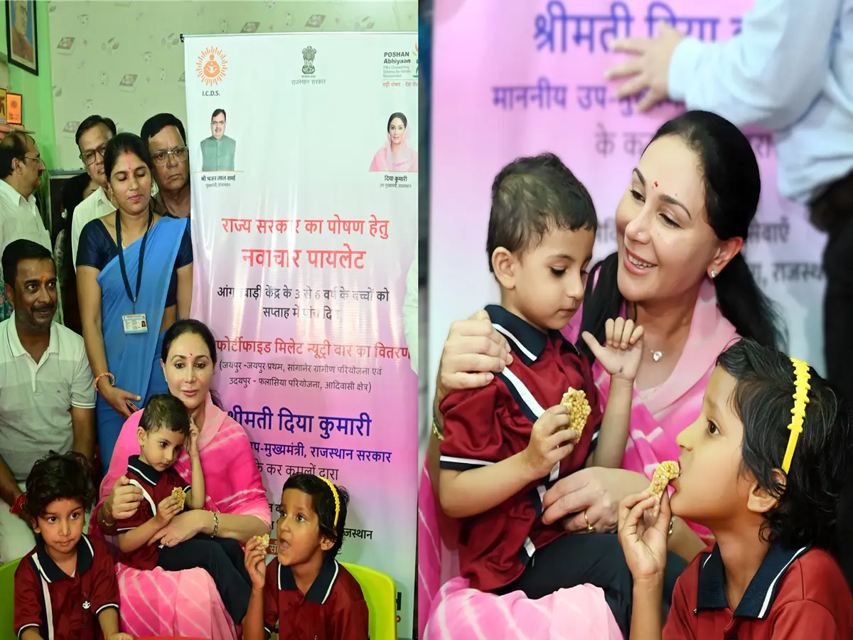 मिलेट न्यूट्री बार से बच्चों को मिलेगा पोषण! डिप्टी CM ने पायलट प्रोजेक्ट की शुरुआत मिलेट न्यूट्री बार से बच्चों को मिलेगा पोषण! डिप्टी CM ने पायलट प्रोजेक्ट की शुरुआत