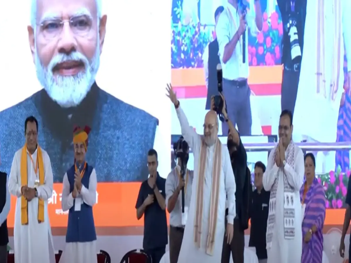 Amit Shah: 35 लाख करोड़ के निवेश से आएगी विकास की सुनामी! जोधपुर दौरे पर अमित शाह ने जमकर की राजस्थान सरकार की तारीफ