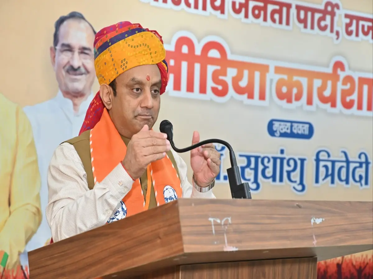 Rajasthan Politics: त्रिवेदी का बीजेपी मीडिया पैनलिस्ट्स को गुरुमंत्र, बोले- तैयारी के बिना ना जाएं बहस में...