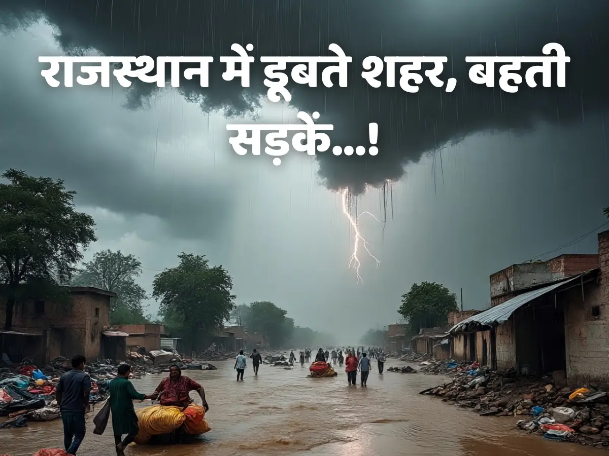 राजस्थान में मानसून का कहर जारी