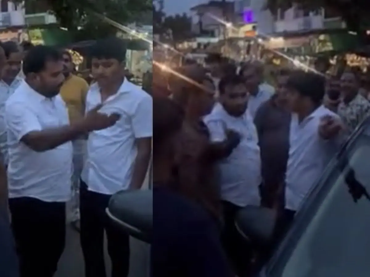 Pratapgarh News: प्रतापगढ़ में बीच सड़क पर आपस में भिड़ गए ये दो नेता, झड़प के बाद वायरल हुआ बहस और हंगामे का वीडियो