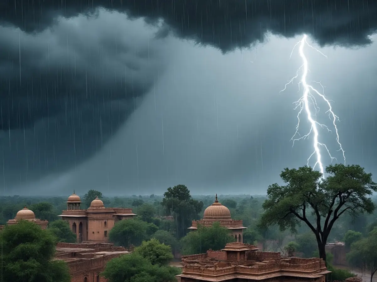 India Rathan Rajasthan Weather | इस दिन आंधी-तूफान के साथ भारी बारिश का डबल अलर्ट