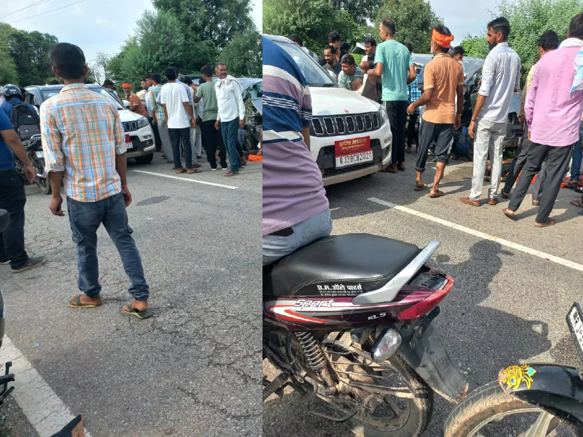 Karauli Road accident | शोक सभा से लौटते वक्त मौत ने घेरा! 4 महिलाओं की ...