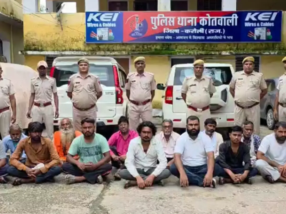 करौली पुलिस का बड़ा एक्शन, विशेष अभियान में 130 अपराधी गिरफ्तार