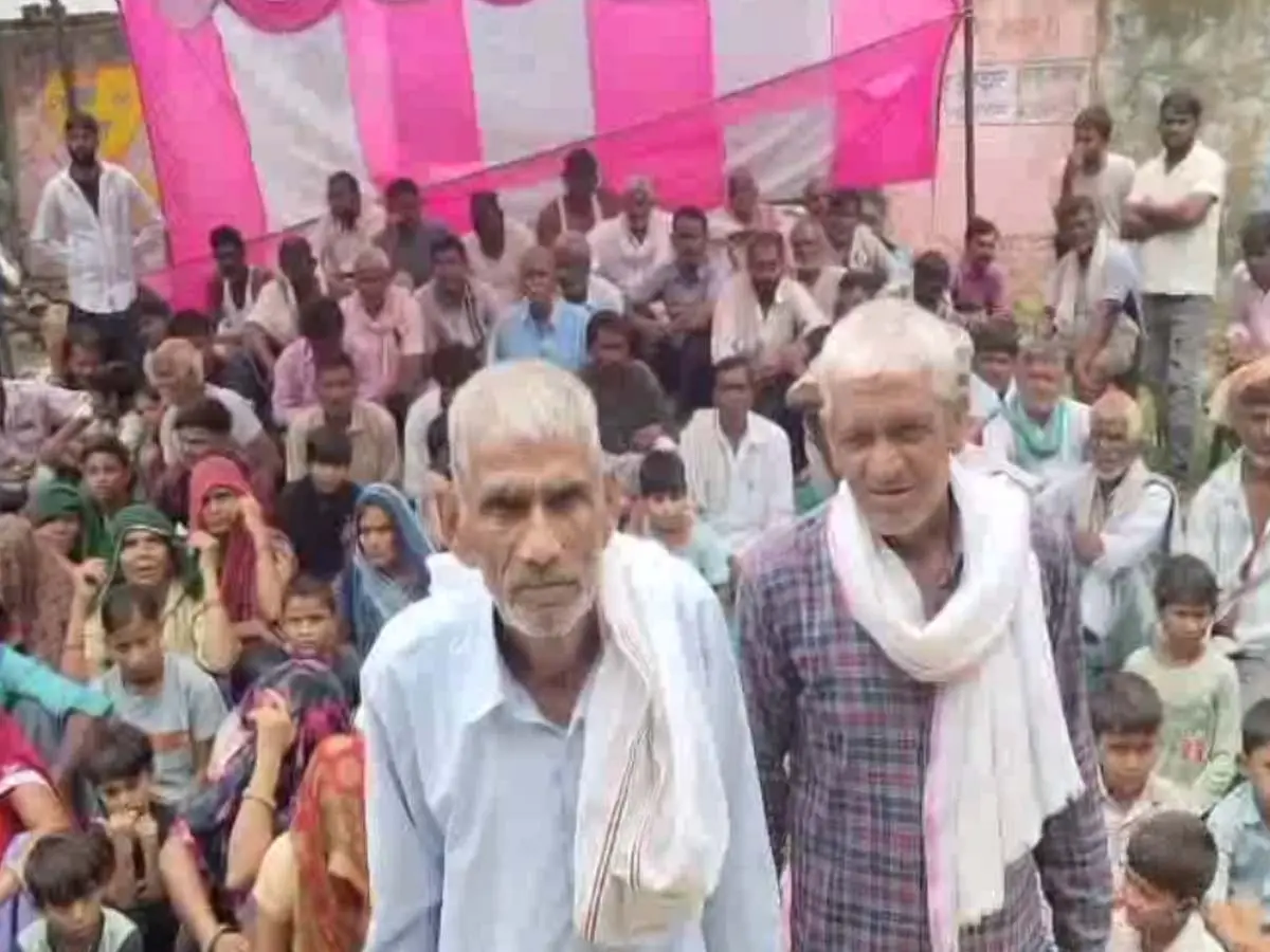 Alwar News : जाडला गांव का माध्यमिक स्कूल जर्जर, नये स्कूल के निर्माण में रोड़ा बना तालाब और दूरी