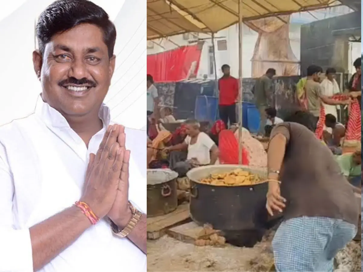 Dungarpur: लालसोट MLA दे रहे 60,000 लोगों को बर्थडे पार्टी, सौ हलवाई कर रहे तैयारियां Dungarpur: लालसोट MLA दे रहे 60,000 लोगों को बर्थडे पार्टी, सौ हलवाई कर रहे तैयारियां