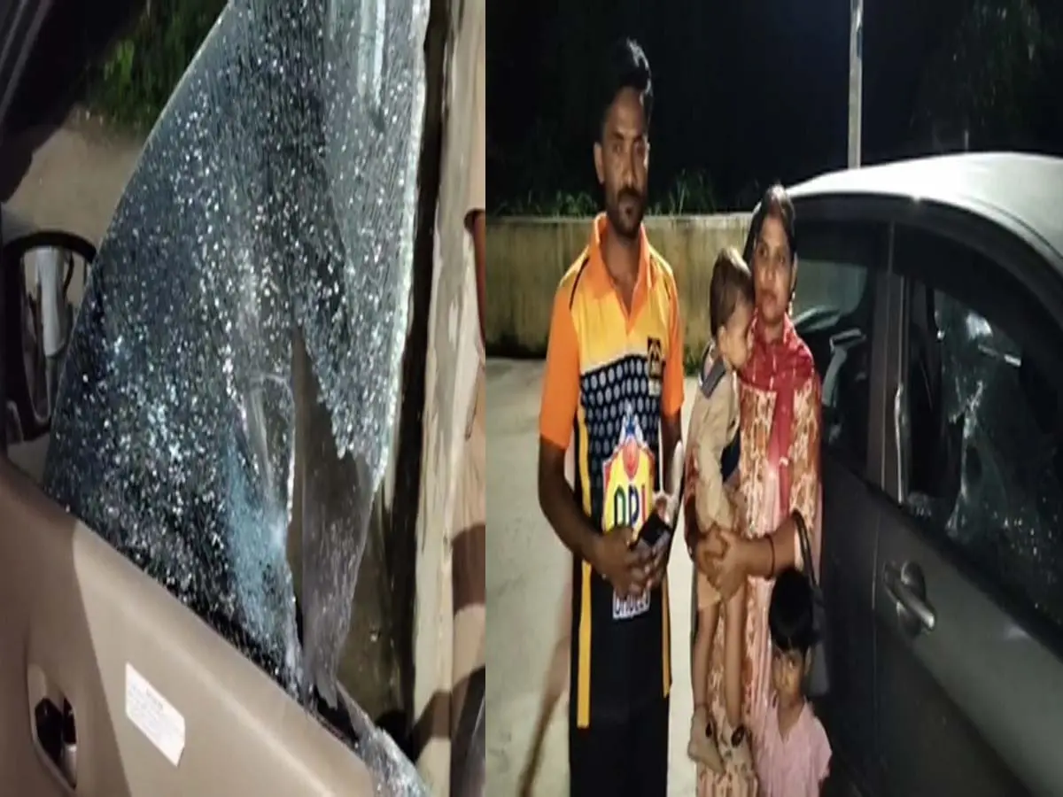 डूंगरपुर में पुलिस के ऑपरेशन स्वच्छता को मुंह चिढ़ाते पत्थरबाज़, बाल-बाल बचा एक परिवार