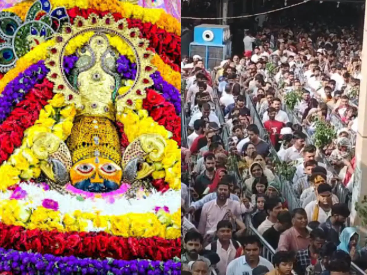 खाटू श्याम जी मासिक मेले में उमड़ी भक्तों की भीड़,जय श्री श्याम से गूंजी नगरी