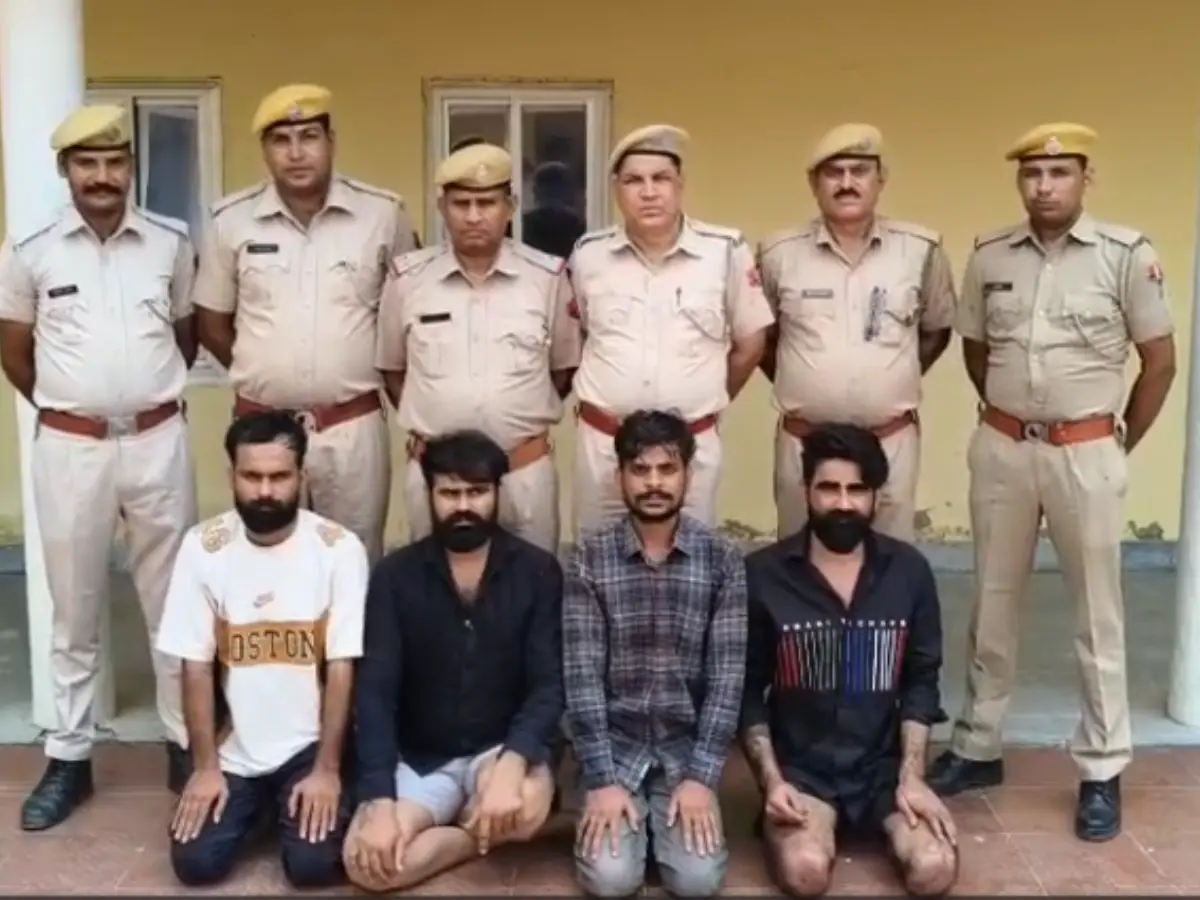 Deedwana: नावां पुलिस ने हिस्ट्रीशीटर नरेश और उसके 3 साथियों को किया गिरफ्तार