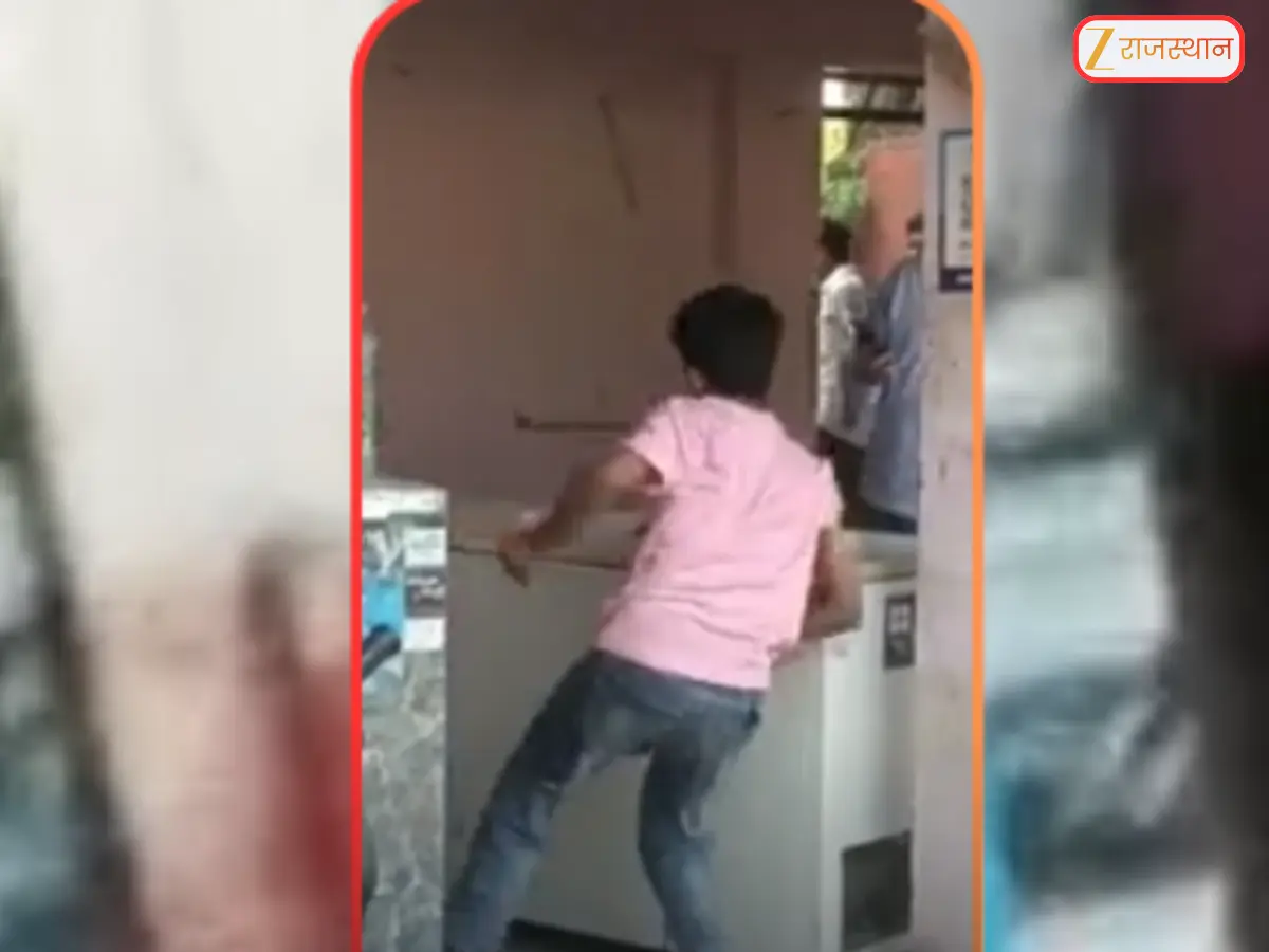 Banswara News: पहले पी शराब फिर दुकान में की जमकर तोड़फोड़, मारपीट का वीडियो वायरल