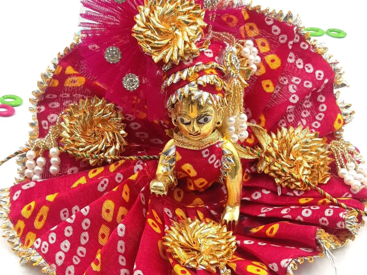Rajasthani Laddu Gopal Gota-Doria