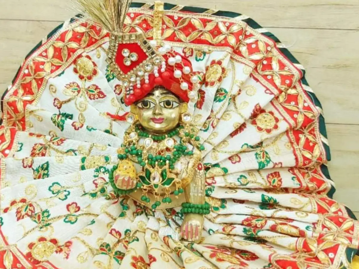 Rajasthani Laddu Gopal Gota-Doria