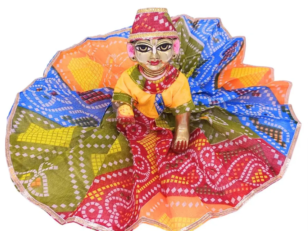 Rajasthani Laddu Gopal Gota-Doria