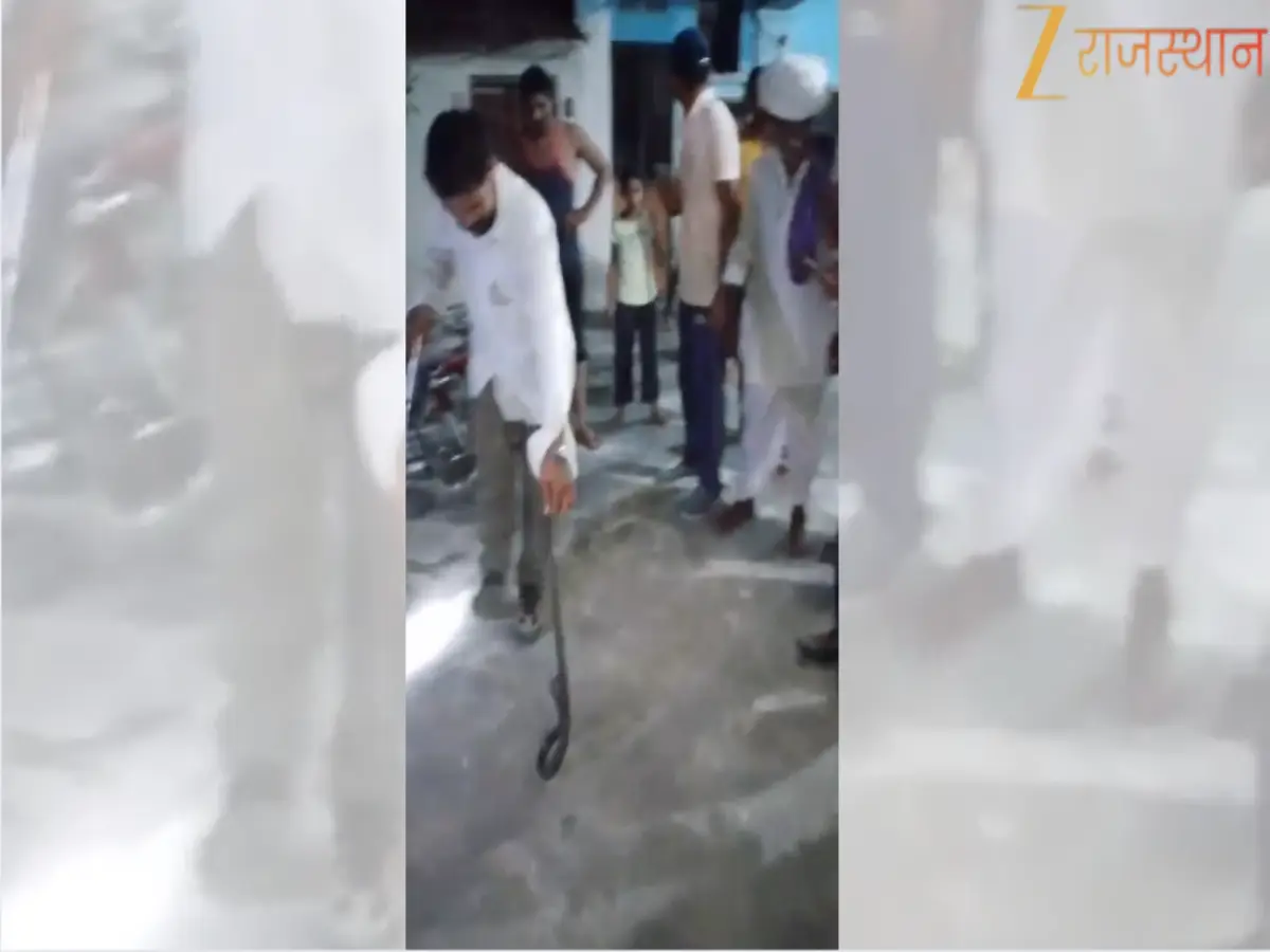 Snake Video: घर में खड़ी बाइक में छिपा 5 फीट लंबा सांप, घरवालों के उड़े होश - देखें वीडियो