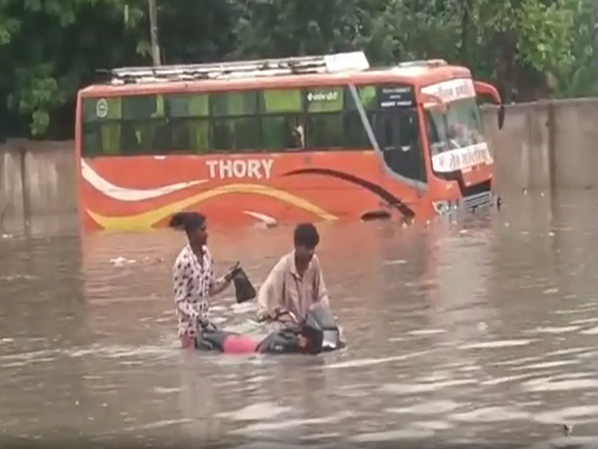 सीकर में झमाझम बारिश ने खोली प्रशासन की पोल, जलभराव से हाहाकार सीकर में झमाझम बारिश ने खोली प्रशासन की पोल, जलभराव से हाहाकार