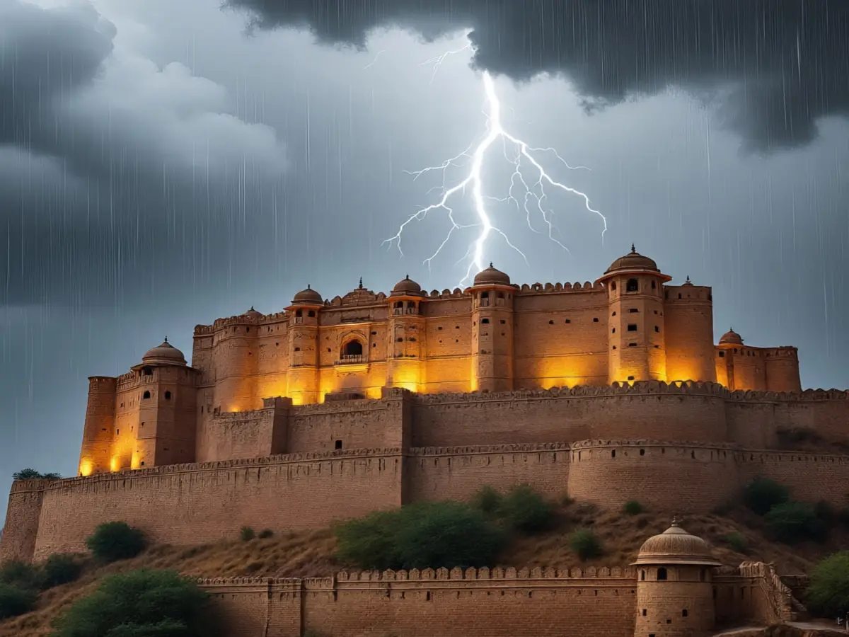 Jaisalmer Weather: जैसलमेर में तपती गर्मी के बाद रात को बरसेंगे बादल! उमस से लोगों को मिलेगी राहत