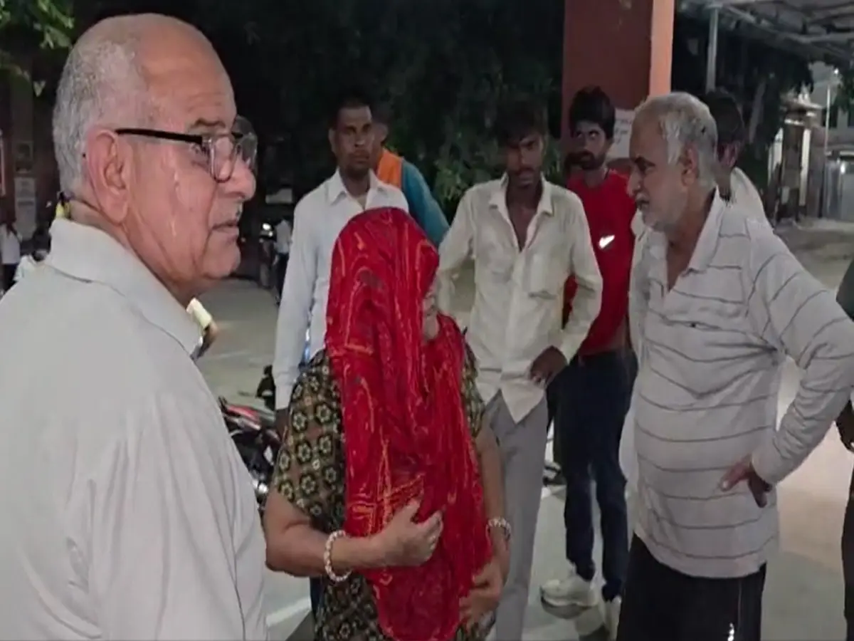 alwar teacher accident